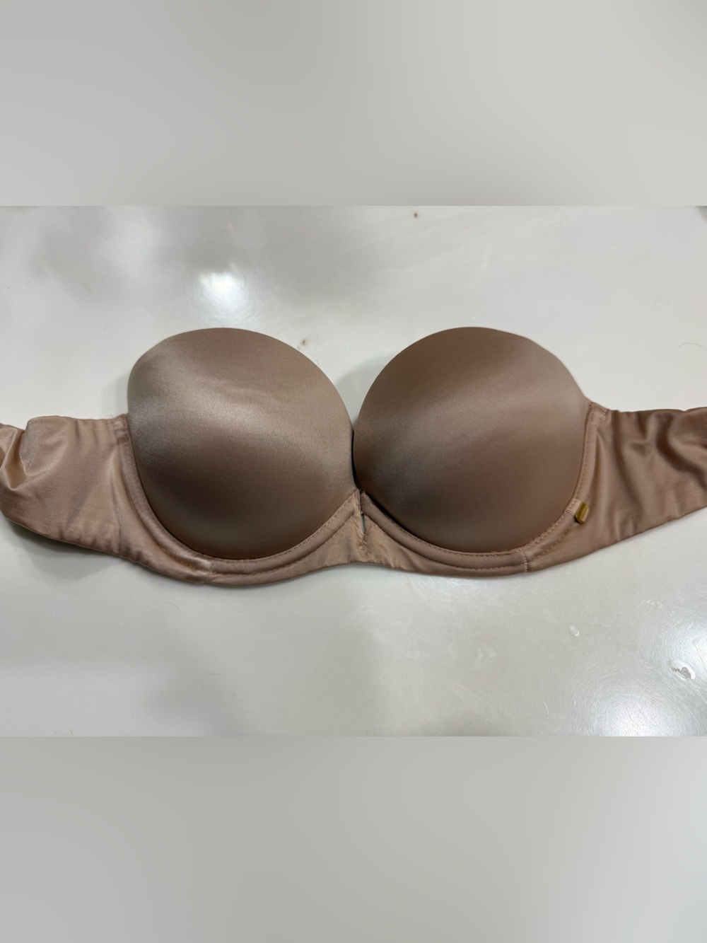 Victoria's Secret Nude Strapless Bra